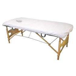Sabana ajustable agujero facial 80x210cm - 10u | Todo en desechable...