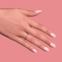 Aplicación del esmalte Semilac Delicate French para manicure francesa