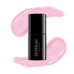 Esmalte Semilac nº003 Sweet Pink, perfecto para manicura.