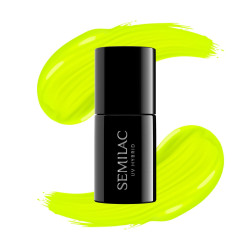 Esmalte Semilac nº040 (Canary Green) | MaterialEstetica.com