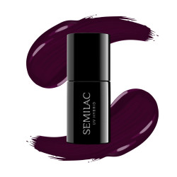 Esmalte Semilac nº099 (Dark Purple Wine) | MaterialEstetica.com