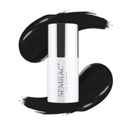 Esmalte Semilac nº300 (Super Cover - Perfect Black) | MaterialEstet...