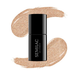 Esmalte Semilac nº307 (Golden Icing) | MaterialEstetica.com