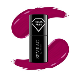 Vernis Semilac nº436 (Powerful Burgundy) | MaterielEsthetique.fr