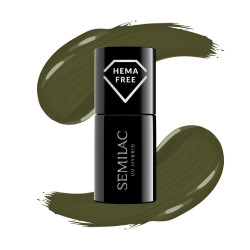 Esmalte Semilac nº421 (Baobab Green) | MaterialEstetica.com