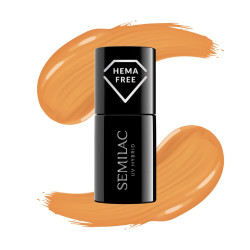 Vernis Semilac nº416 (Golden Hour Orange) | MaterielEsthetique.fr
