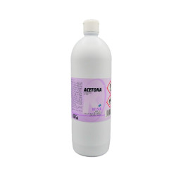 Acétone pure 1000 ml, dissolvant efficace pour vernis semi-permanent