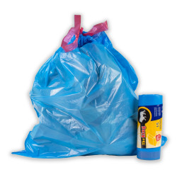 Rollo 15 bolsas basura 55x60 30L | MaterialEstetica.com