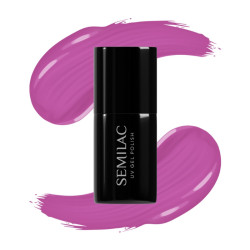 Esmalte Semilac nº601 (Neon Pink Punch) | MaterialEstetica.com