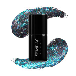 Semilac nº828 (Grey Holo) | MaterielEsthetique.fr