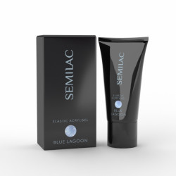 Semilac Acrylgel Élastique - Blue Lagoon | MaterielEsthetique.fr