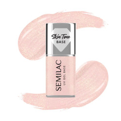 Cover Base Glitter Peach 7ml | MaterialEstetica.com