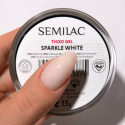 Semilac Thixo Gel Sparkle White 15gr | Semilac | MaterialEstetica.com