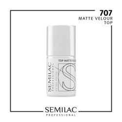 Semilac Pro Matte Velour 7ml | MaterialEstetica.com
