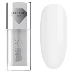 Semilac Top Gel Like ongles classiques 9ml