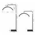 Lampe LED arc Brighten | Distributeur officiel de WEELKO