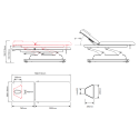 Table électrique Sagitarius (1 moteur) | Distributeur officiel de M...