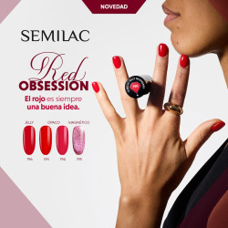 Semilac Red Obsession | MaterielEsthetique.fr