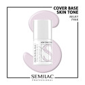 Semilac Pro Cover Base Milky Pink 11ml | MaterialEstetica.com