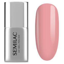Semilac Fiber Base Pink Beige 7ml | MaterialEstetica.com