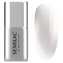 Semilac T35 Top No Wipe Silver Gloss 7ml | MaterialEstetica.com