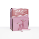 Cuchillas rasuradoras rosa 1 hoja 100u | ME Basics