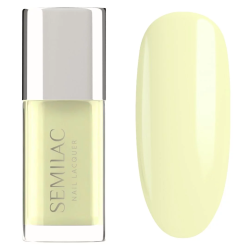 Esmalte clasico Semilac nº122 - Butter Yellow 9ml | MaterialEstetica.com