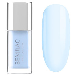 Esmalte clasico Semilac nº123 - Sky Blue 9ml | MaterialEstetica.com
