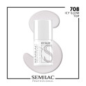 Semilac Pro Top No Wipe Icy Glow 7ml