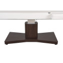 Table électrique Goid, base en bois et 200 kg
