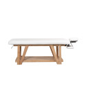 Table fixe bois Roots, 250 kg et étagère
