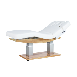 Table Troch Smart 4 moteurs, bois et LED RGB