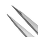 Pinza inox de punta fina ideal para detalles de manicura y depilación
