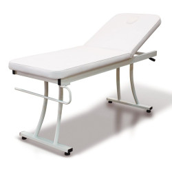 Table fixe Dors avec deux articulations pour soins professionnels.