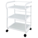 Guéridon Crystal au design minimaliste - vue latérale