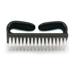 Cepillo manos-uñas Pollié con púas de nylon para limpieza efectiva.