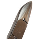 Alicate cortauñas de acero de 10 cm, ideal para manicura.