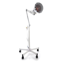 Base de 5 ruedas para estabilidad en la lámpara Physio