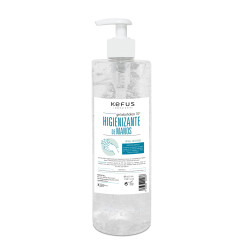 Gel higienizante de manos 500ml | Kefus | MaterialEstetica.com