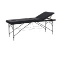 Camilla plegable de aluminio de 3 cuerpos, ideal para fisioterapia.