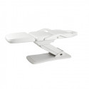 Table de massage avec repose-pieds ajustable