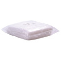 Sabana ajustable blanca 210x80 cm. (10 und.)