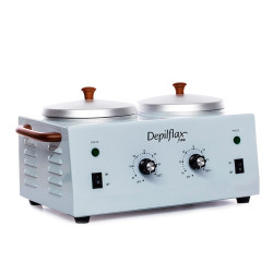 Fundidor cera doble 500ml + 500ml | Distribuidor oficial de Depilflax