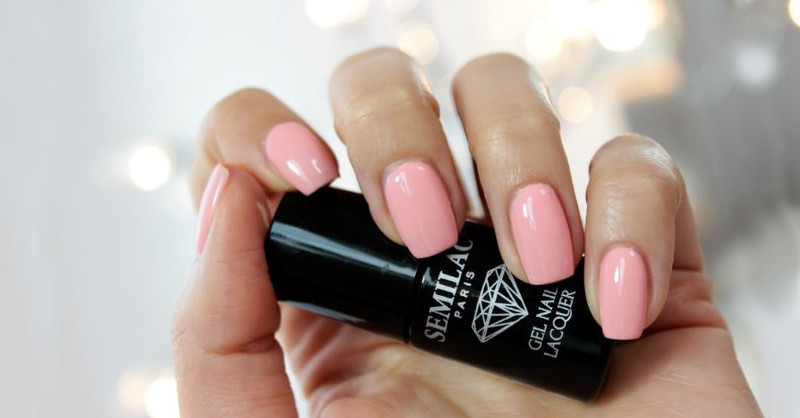 Comment agrandir un ongle avec le gel constructeur Semilac Hard Milk